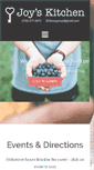 Mobile Screenshot of joyskitchen.org